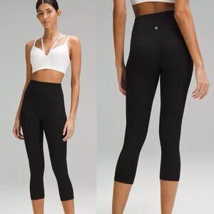 Lululemon Align Ribbed High-Rise Crop 23”